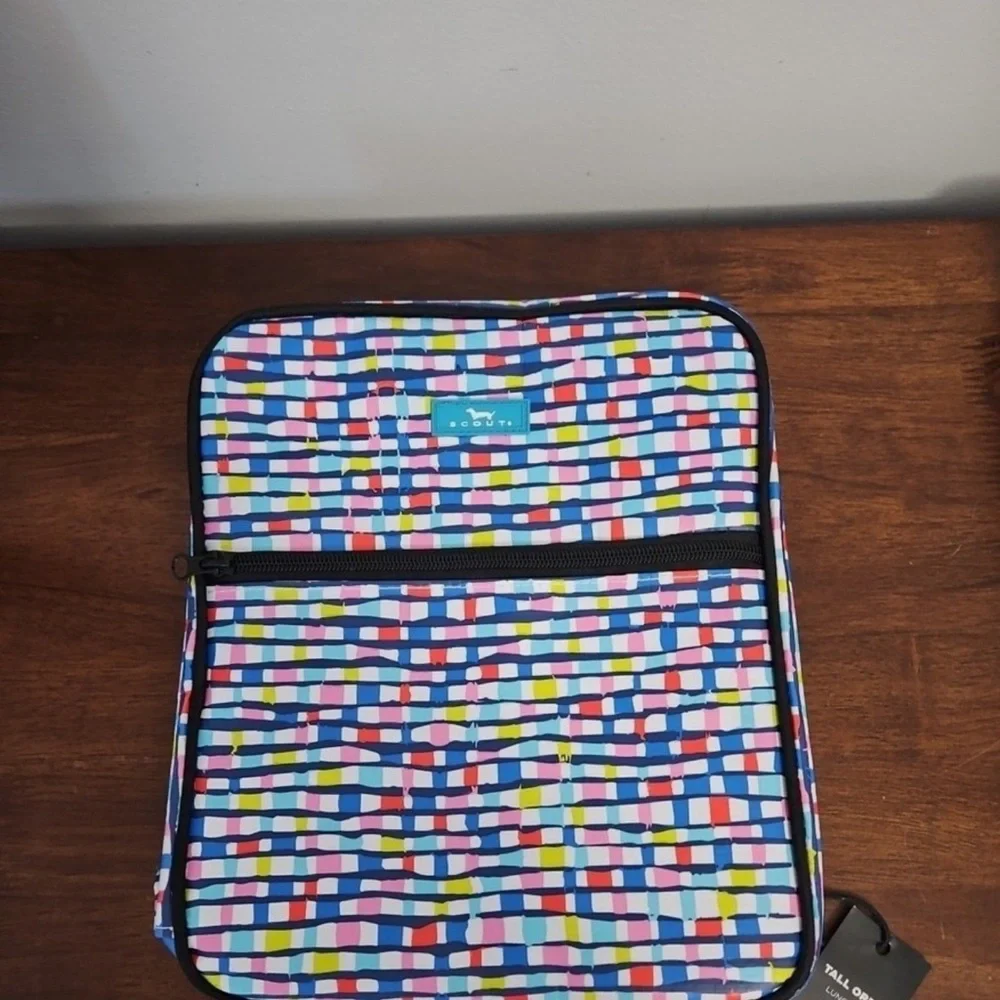 Scout Tall Order Lunch Box with Colorful Stripes